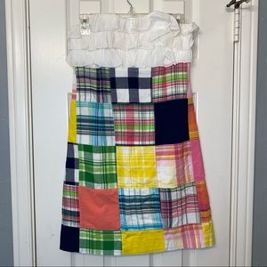 Lilly Pulitzer : Strapless Ruffle Dress : Size 0